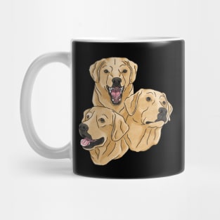 Labrador Retriever Heads Mug